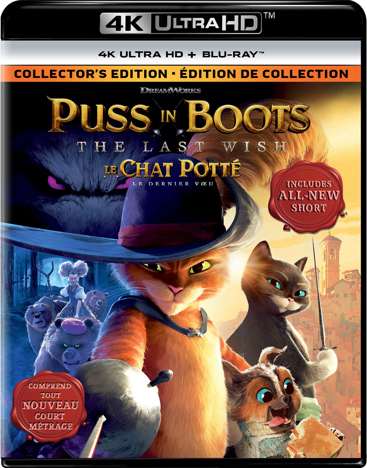 Puss in Boots: The Last Wish (4K Ultra HD)