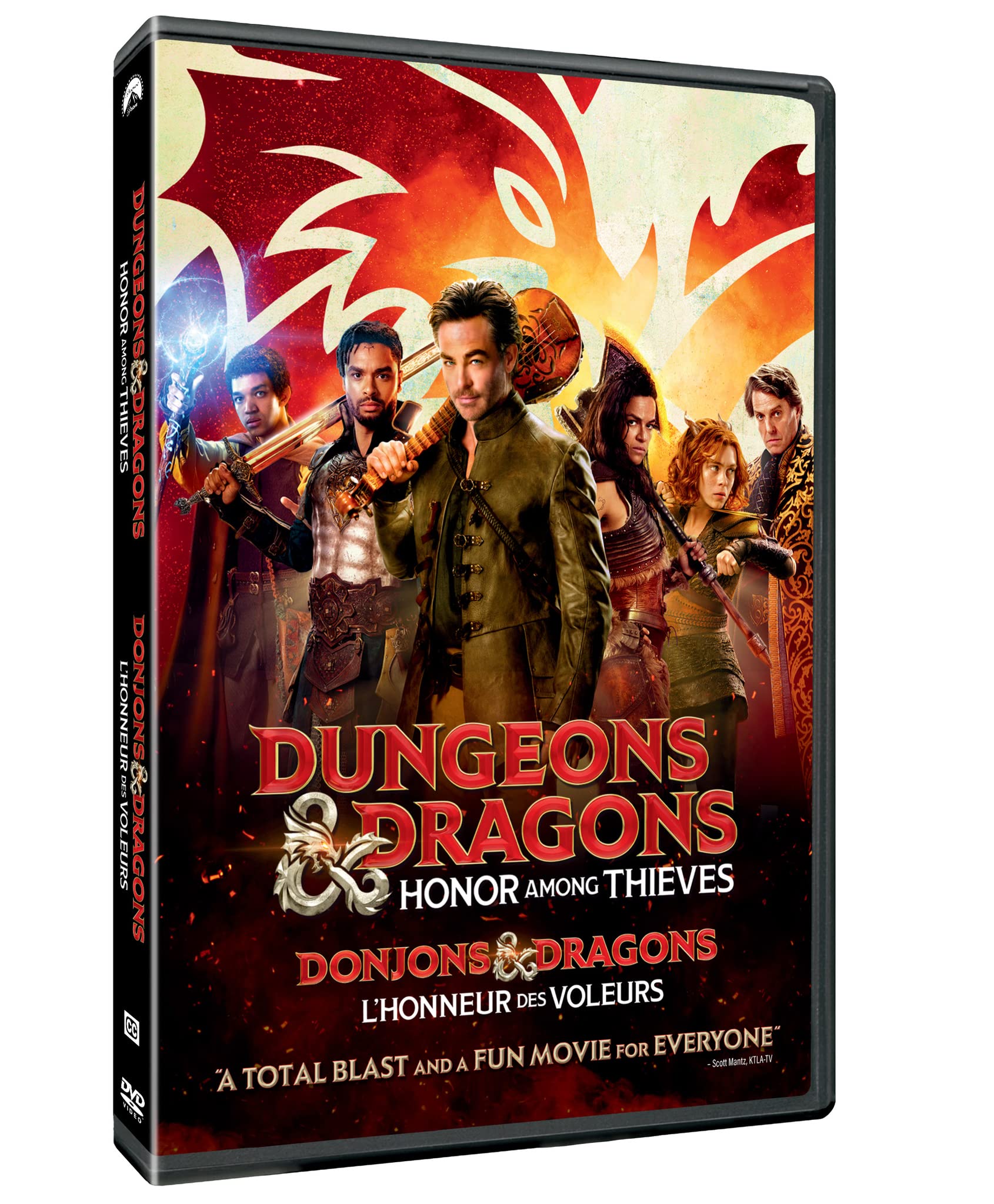 Dungeons & Dragons: Honor Among Thieves (DVD)