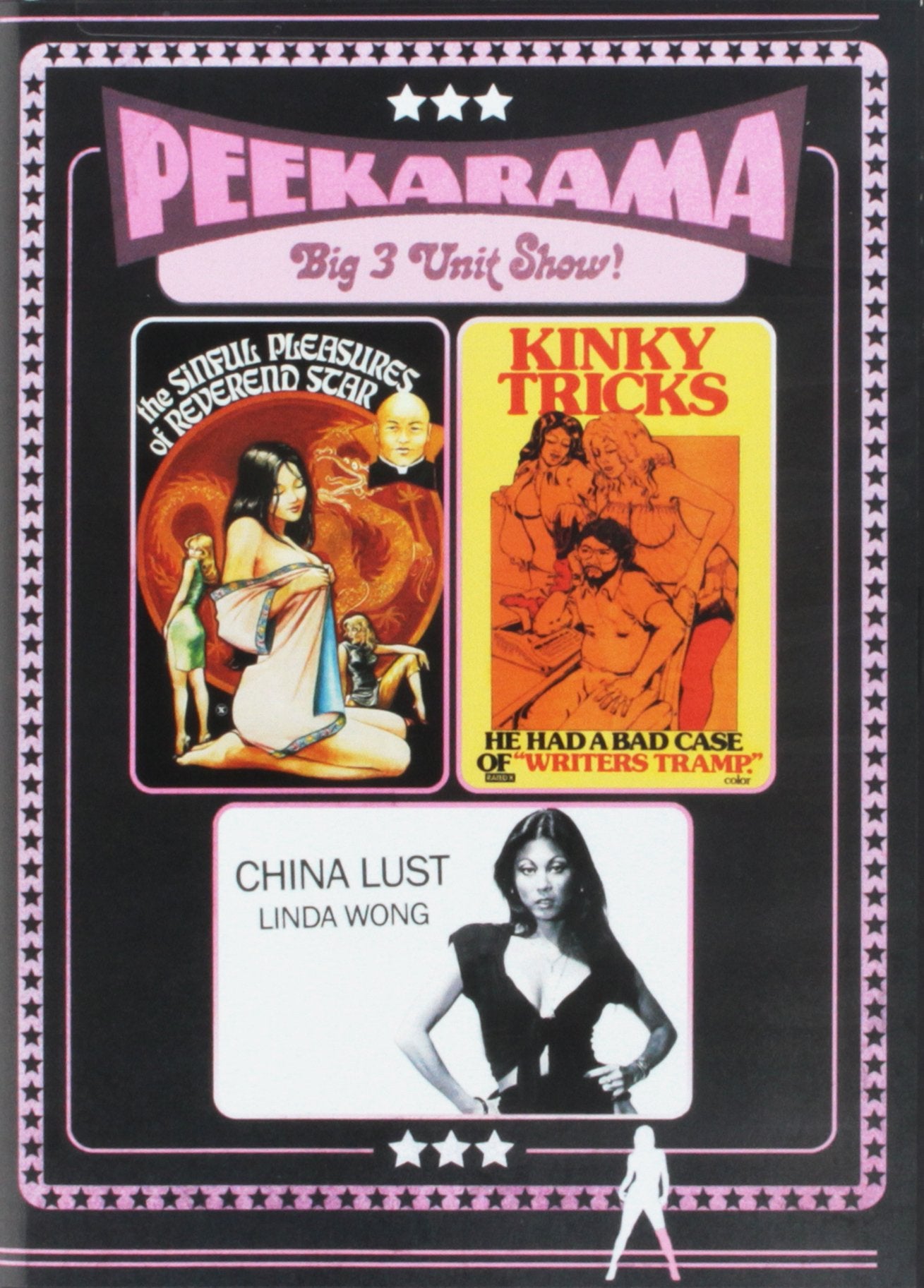 Sinful Pleasures of Reverend Star, the/ Kinky Tricks / China Lust (DVD)