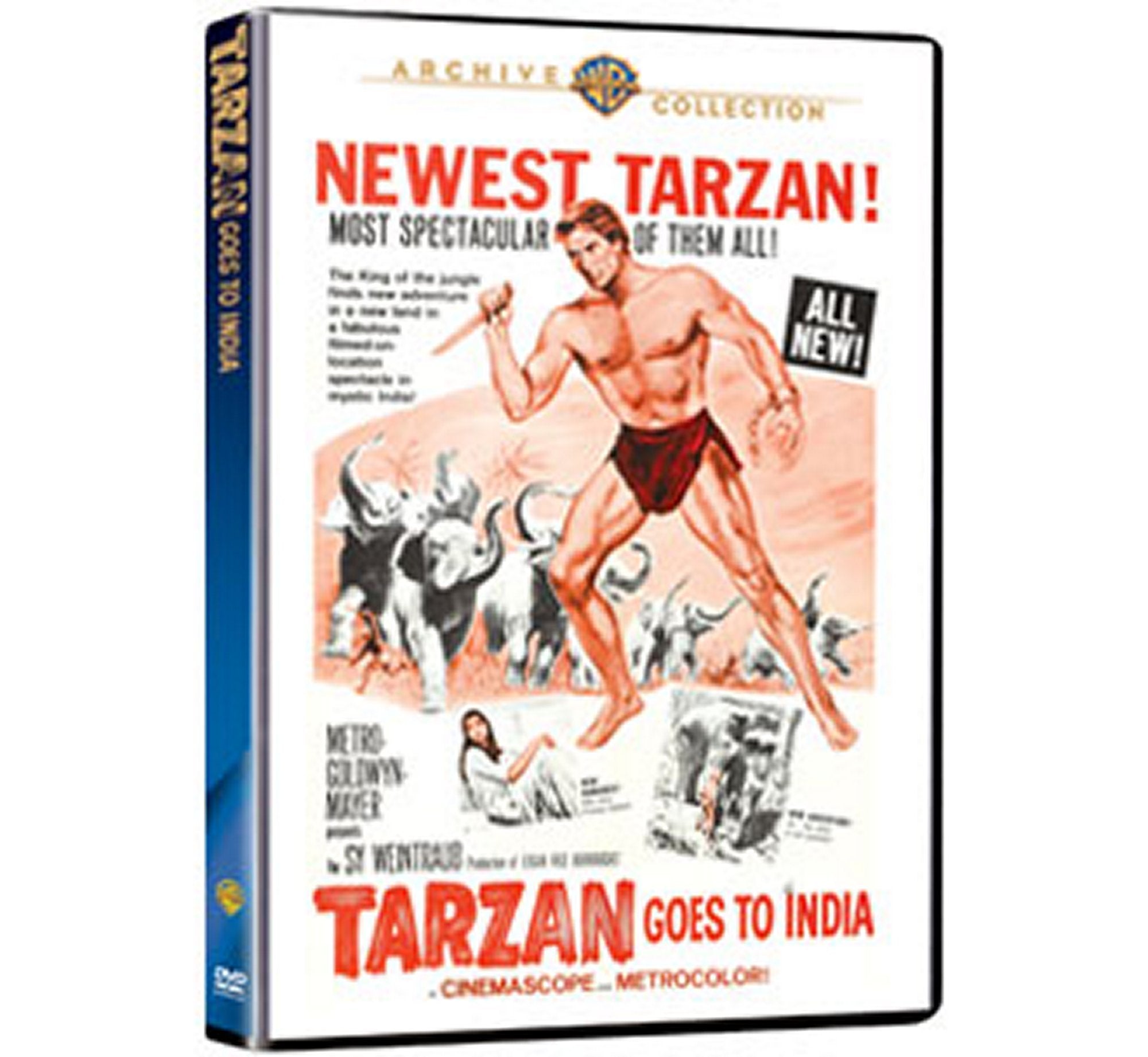 Tarzan Goes to India (DVD)