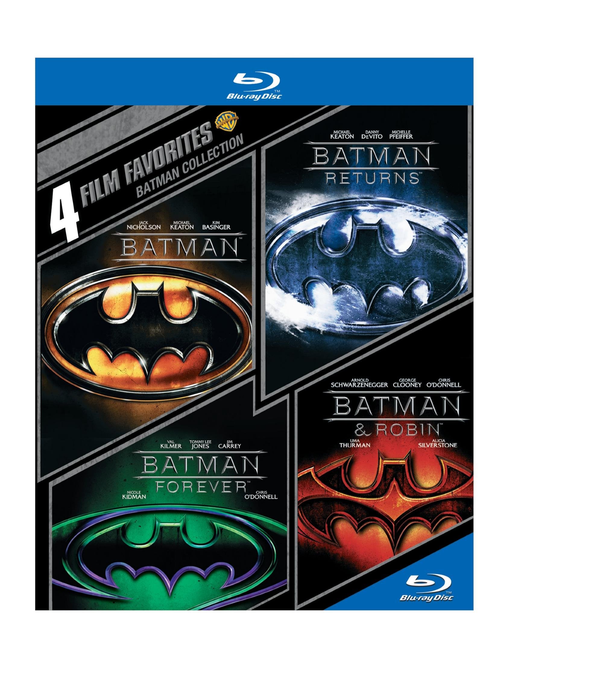 4 Film Favorites: Batman (Blu-ray)