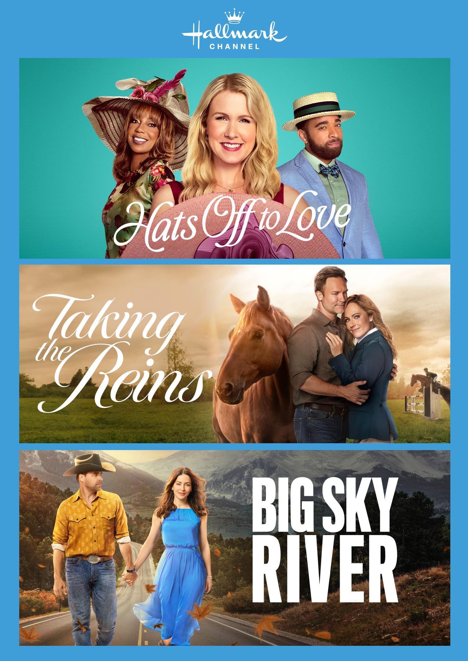 Hallmark 3-Movie Coll: Hats Off to Love (DVD)