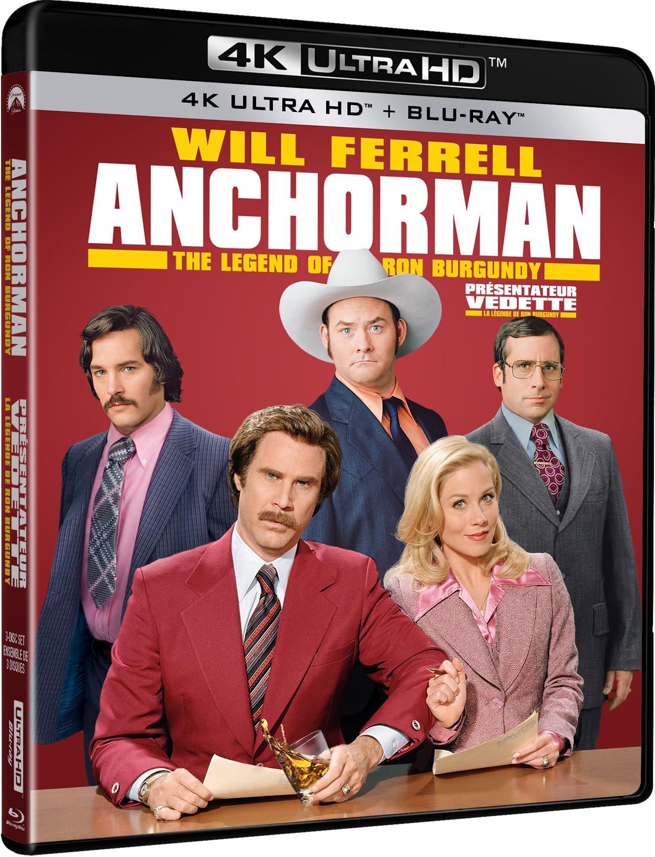Anchorman: The Legend of Ron Burgundy (4K Ultra HD)