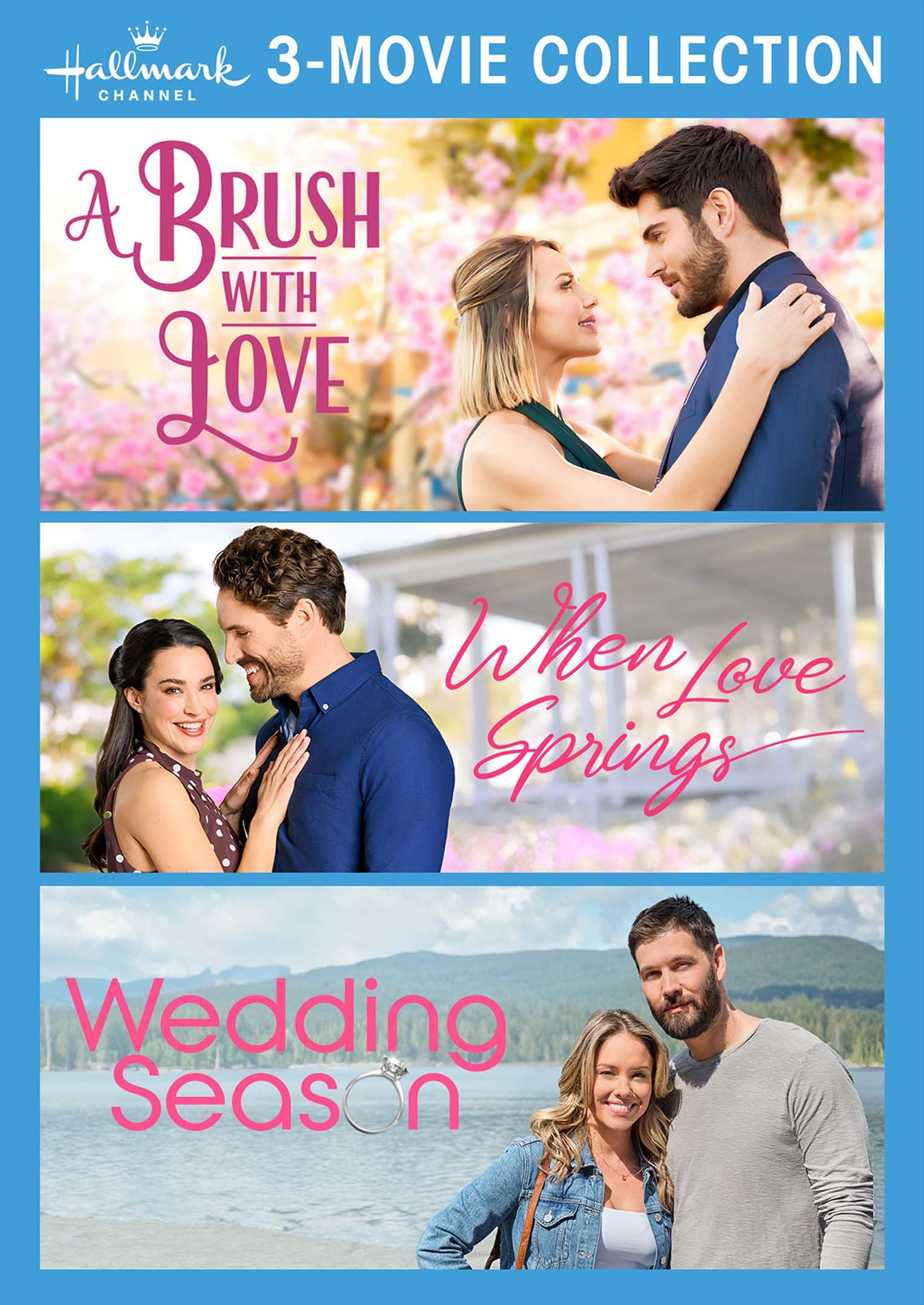 Hallmark Channel 3 Movie Collection: A Brush with Love/ When Love Springs/ Wedding Season (DVD)
