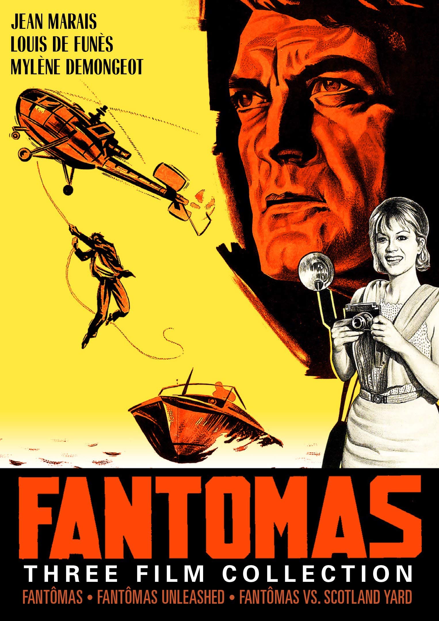 Fantomas 1960S Collection (Fantomas / Fantomas Unleashed / Fantomas vs. Scotland Yard) (DVD)