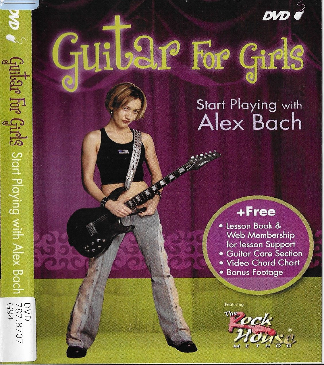 Guitar for Girls-Start Playing W/Alex Bach (DVD)