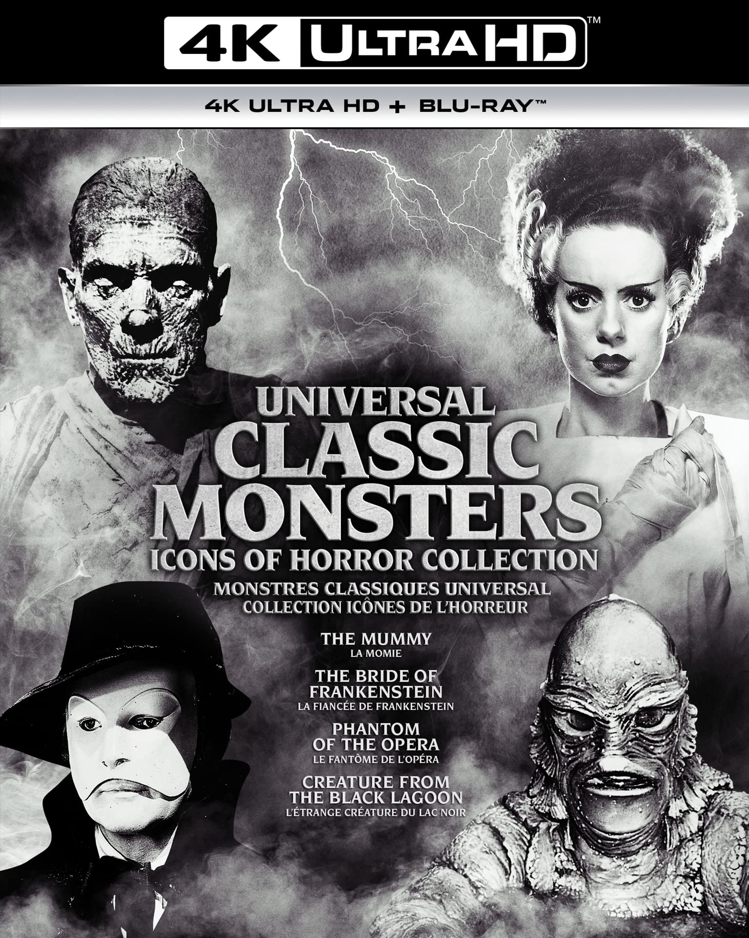 Universal Classic Monsters: Icons of Horror Collection Vol.2 (4K Ultra HD)