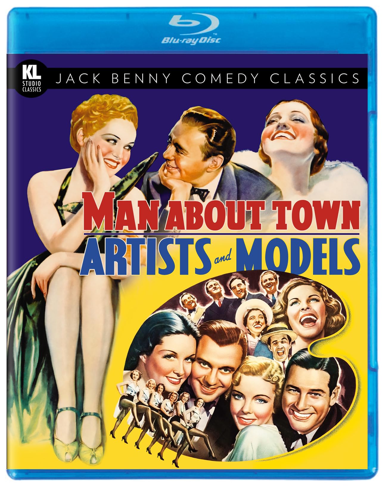 Jack Benny: Comedy Classics [Artists and Models | Man About Town] (Blu-ray)