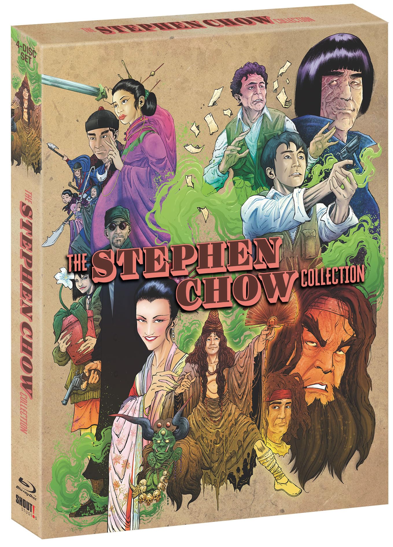 The Stephen Chow Collection (4 Film Collection) (Blu-ray)
