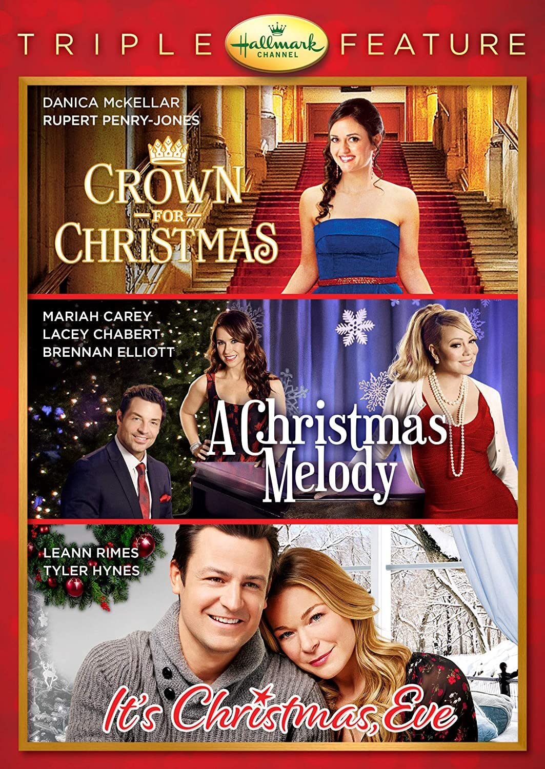 Hallmark 3-Movie Collection (Crown for Christmas/A Christmas Melody/It's Christmas, Eve) (DVD)