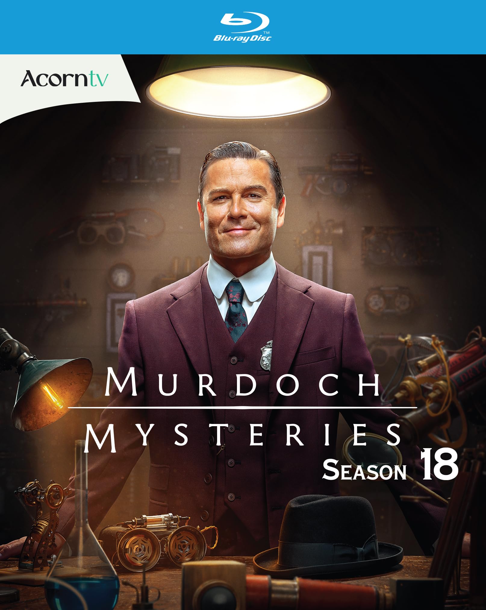 Murdoch Mysteries Season 18 (Blu-ray)