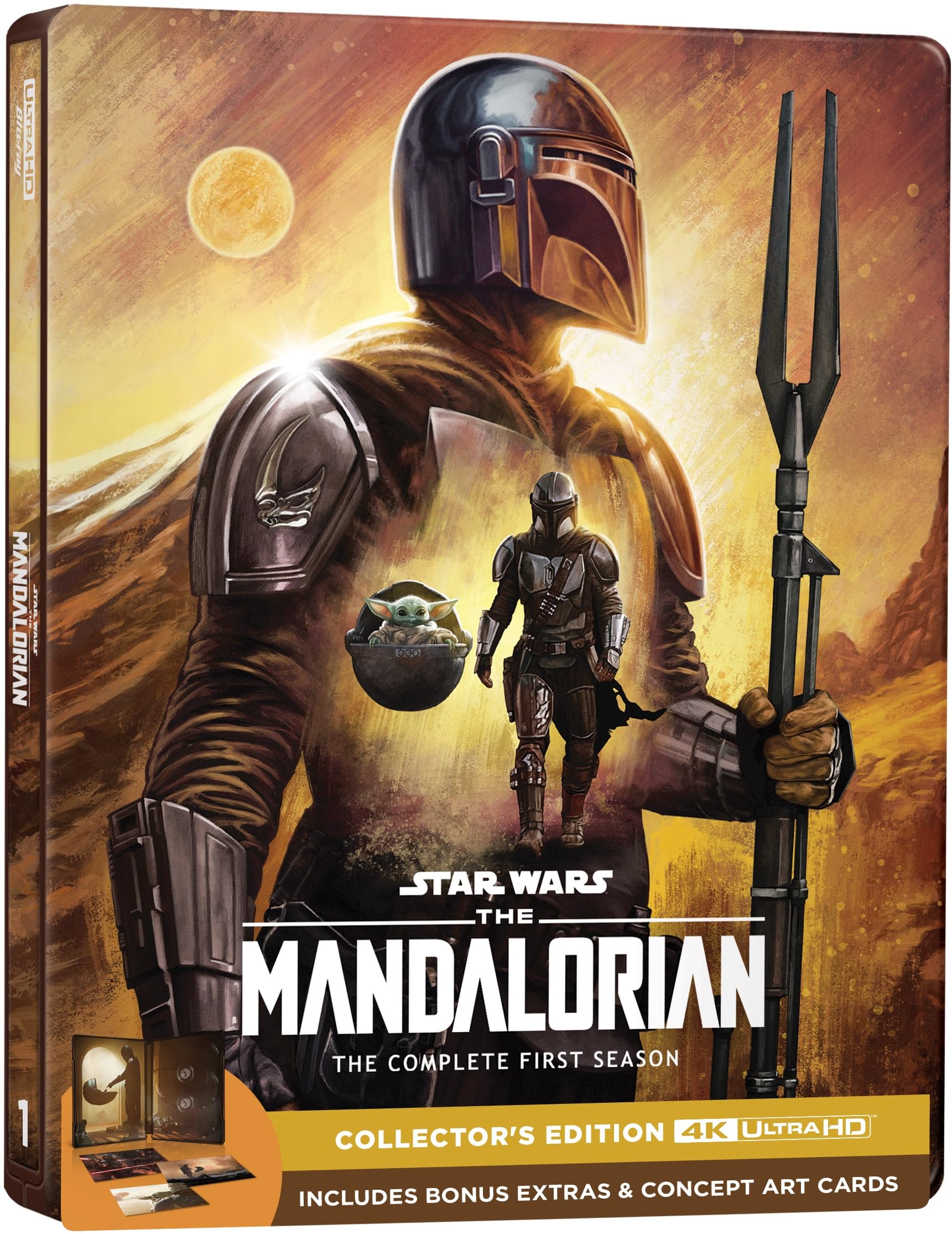 The Mandalorian: Season 1 [Steelbook] (4K Ultra HD)