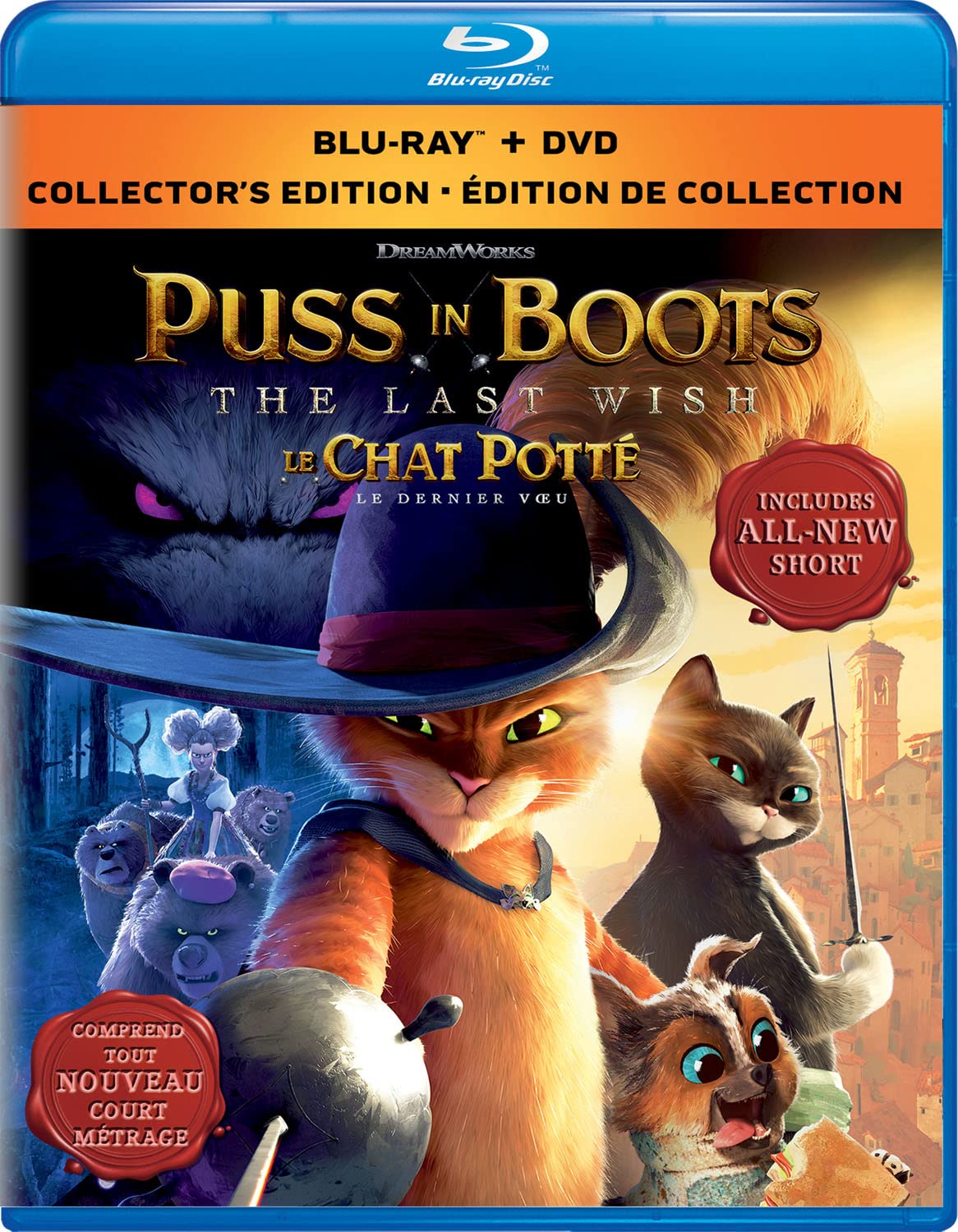 Puss in Boots: The Last Wish (Blu-ray)