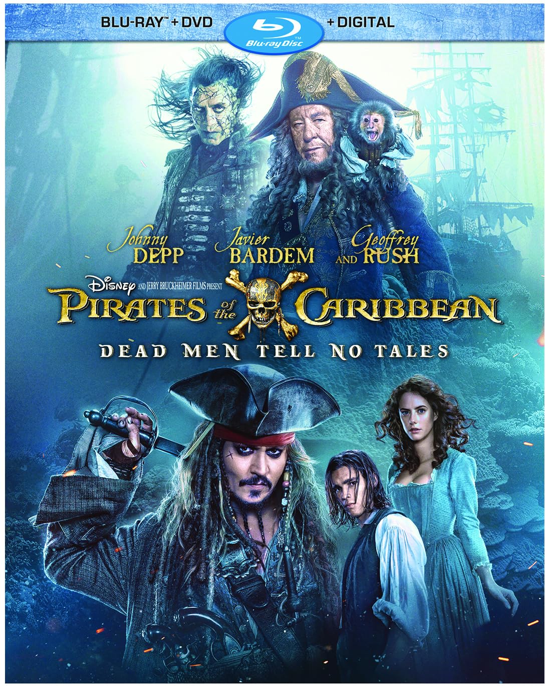 Pirates of the Caribbean-Dead Men Tell No Tales (Blu-ray)