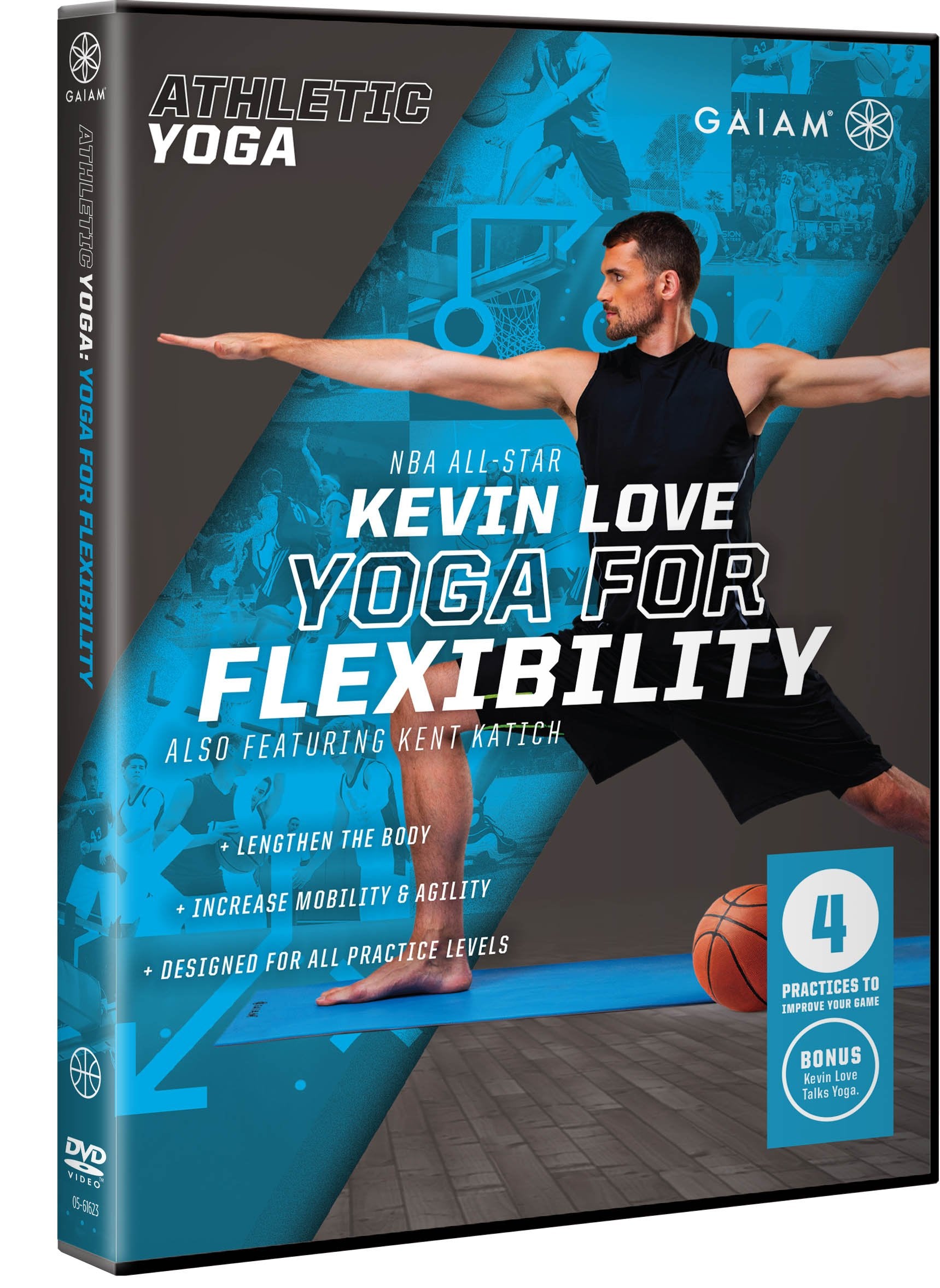 Athletic Yoga: Kevin Love Yoga for Flexibility (DVD)