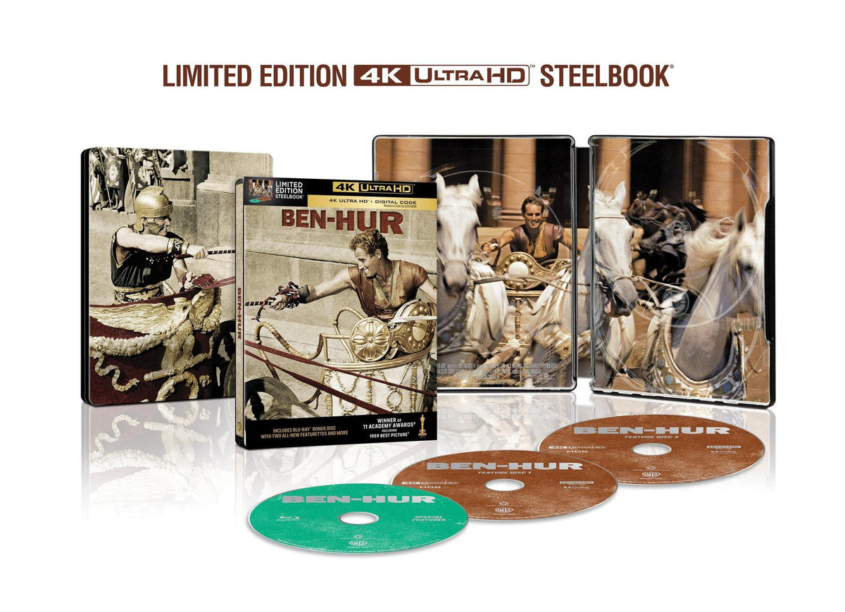 Ben-Hur [Steelbook] (4K Ultra HD)
