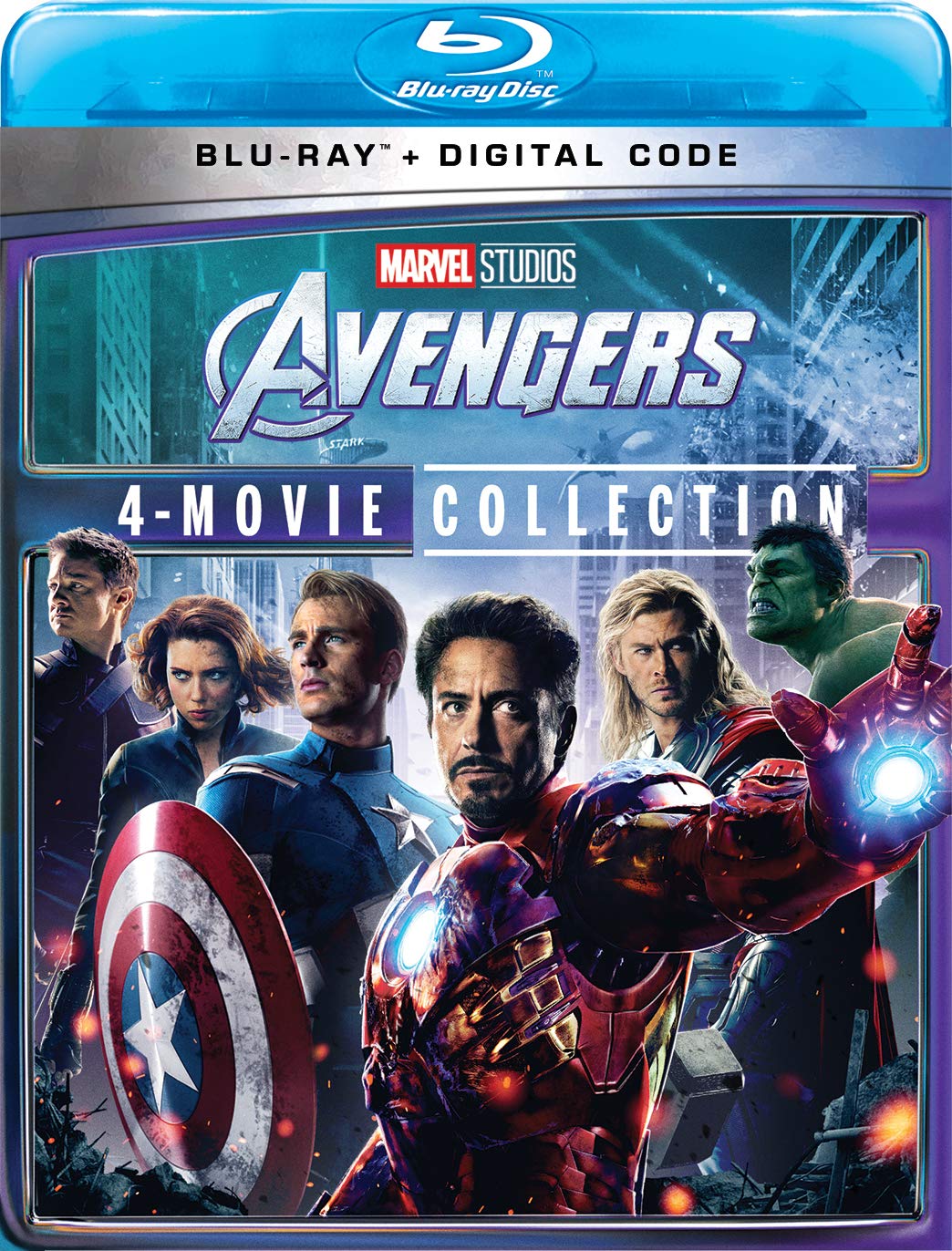 Avengers: 4 Movie Collection (Blu-ray)