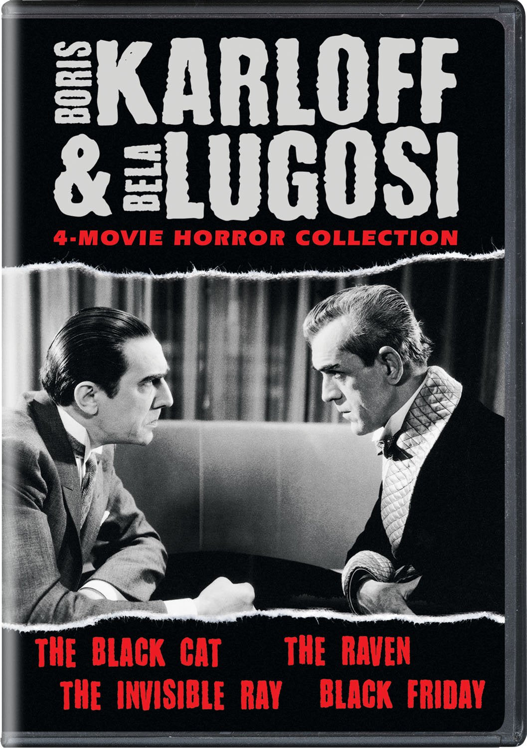 Boris Karloff & Bela Lugosi 4-Movie Horror Collection (DVD)