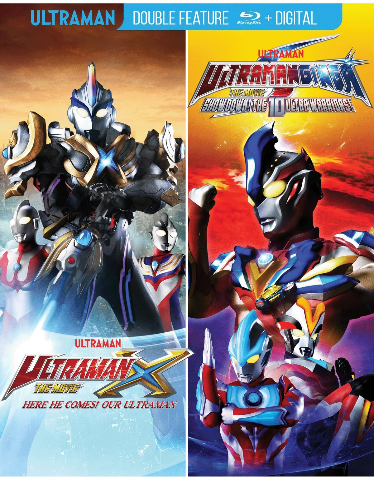 Ultraman X & Ginga S Movie Double Feature BD (Blu-ray)