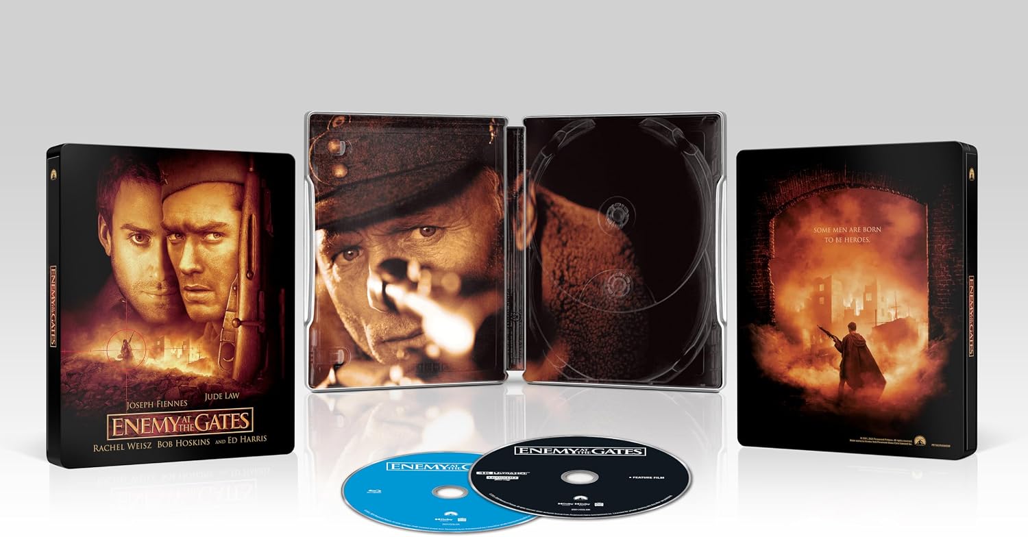 Enemy at the Gates (Limited Edition Steelbook) (4K Ultra HD)
