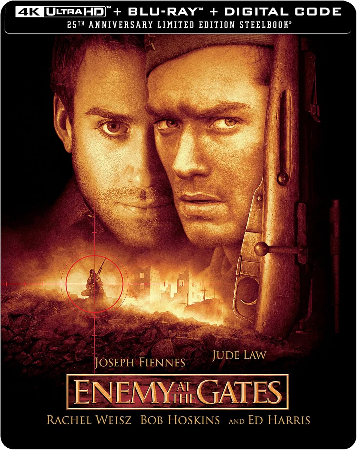 Enemy at the Gates (Limited Edition Steelbook) (4K Ultra HD)