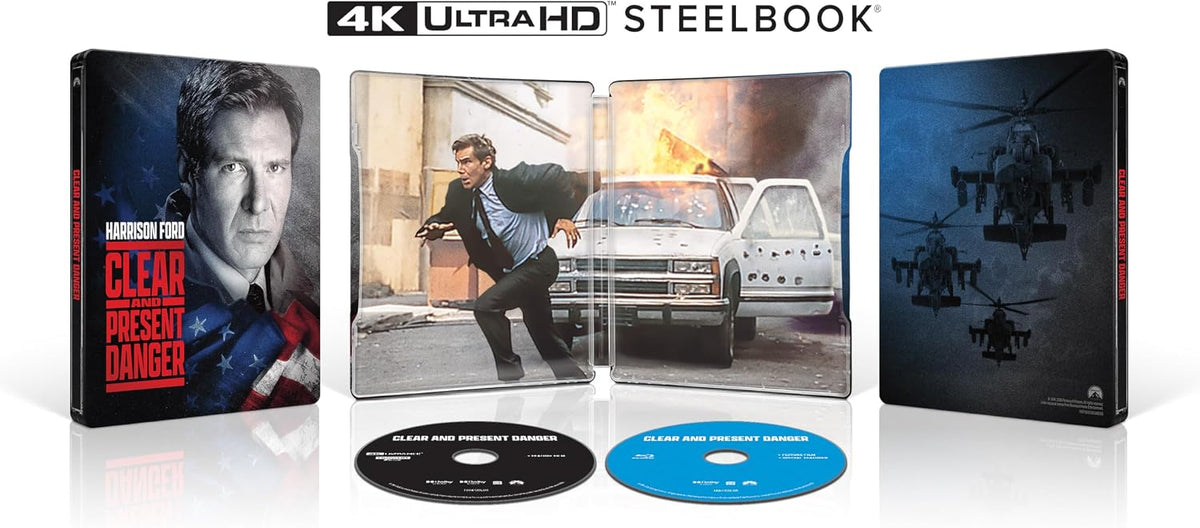 Clear and Present Danger (Limited Edition Steelbook) (4K Ultra HD)