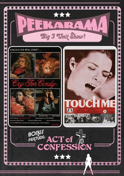 Cry for Cindy + Touch Me + Act of Confession (DVD)