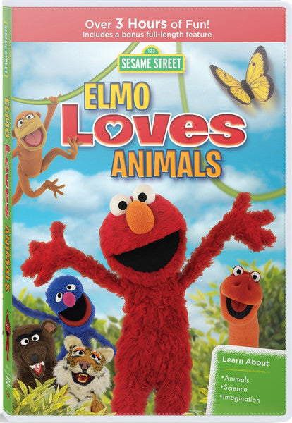 Sesame Street: Elmo Loves Animals (DVD)