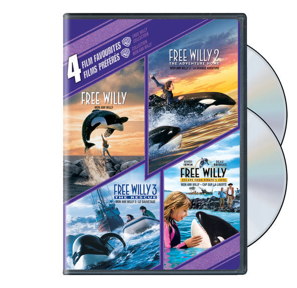 4 Film Favorites: Free Willy 1-4 (DVD)