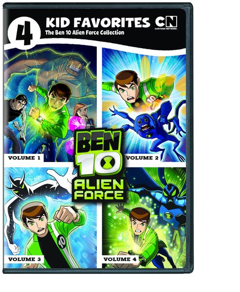 4 Kid Favorites Cartoon Network Ben 10 Alien Force (DVD)