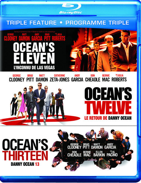 Ocean's Eleven/ Ocean's Twelve/Ocean's Thirteen (Blu-ray)