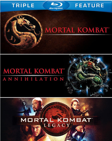 Mortal Kombat/ Mortal Kombat 2/Mortal Kombat: Legacy (Blu-ray)