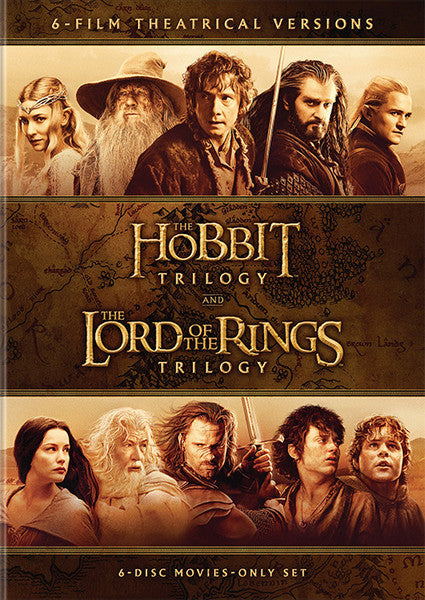 Middle Earth Collection: The Hobbit Trilogy & the Lord of the Rings Trilogy (DVD)