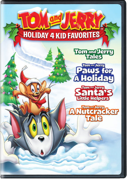 Tom and Jerry: Holiday 4 Kid Favorites (DVD)