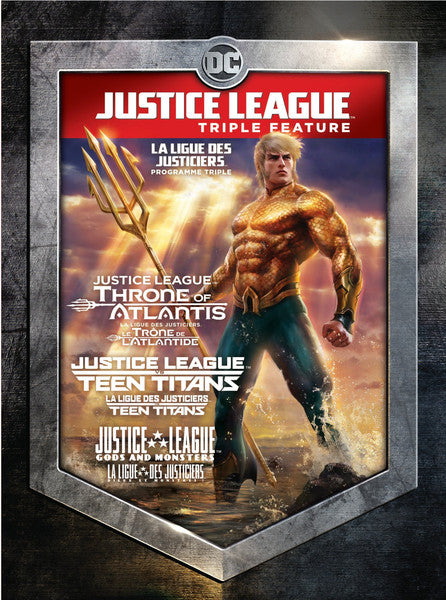 Justice League vs. Teen Titans/Gods & Monsters/Throne of Atlantis (DVD)