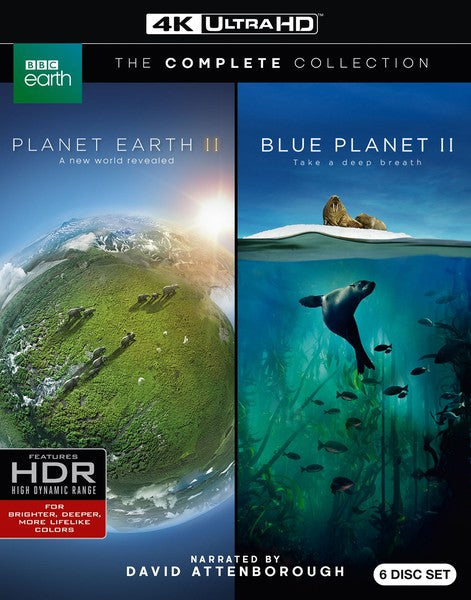 Planet Earth II/Blue Planet II (4K Ultra HD)