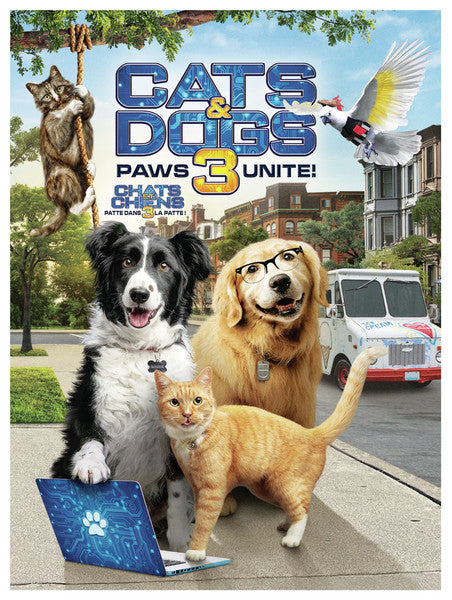 Cats & Dogs 3: Paws Unite! (DVD)