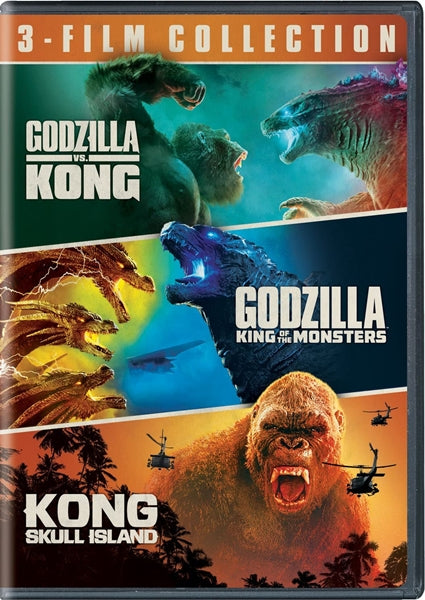 Godzilla / Kong 3-Film Collection (DVD)