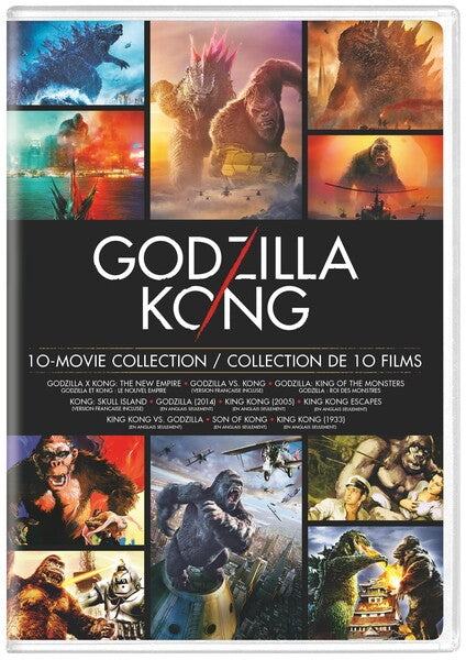 Godzilla | Kong 10-Film Cinematic Anthology (DVD)