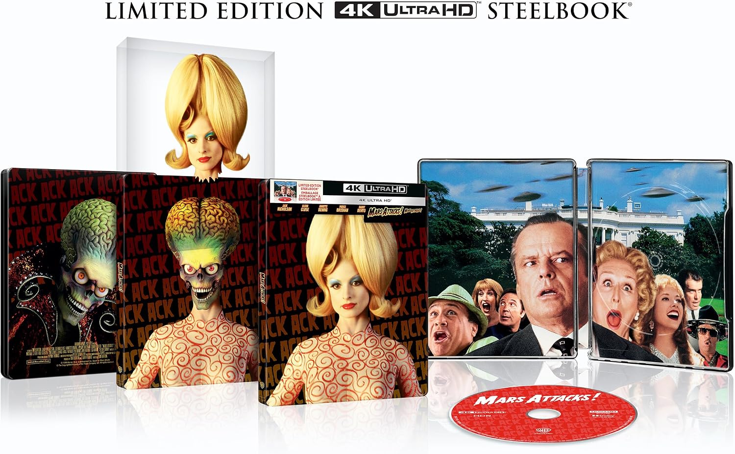 Mars Attacks! [Steelbook] (4K Ultra HD)