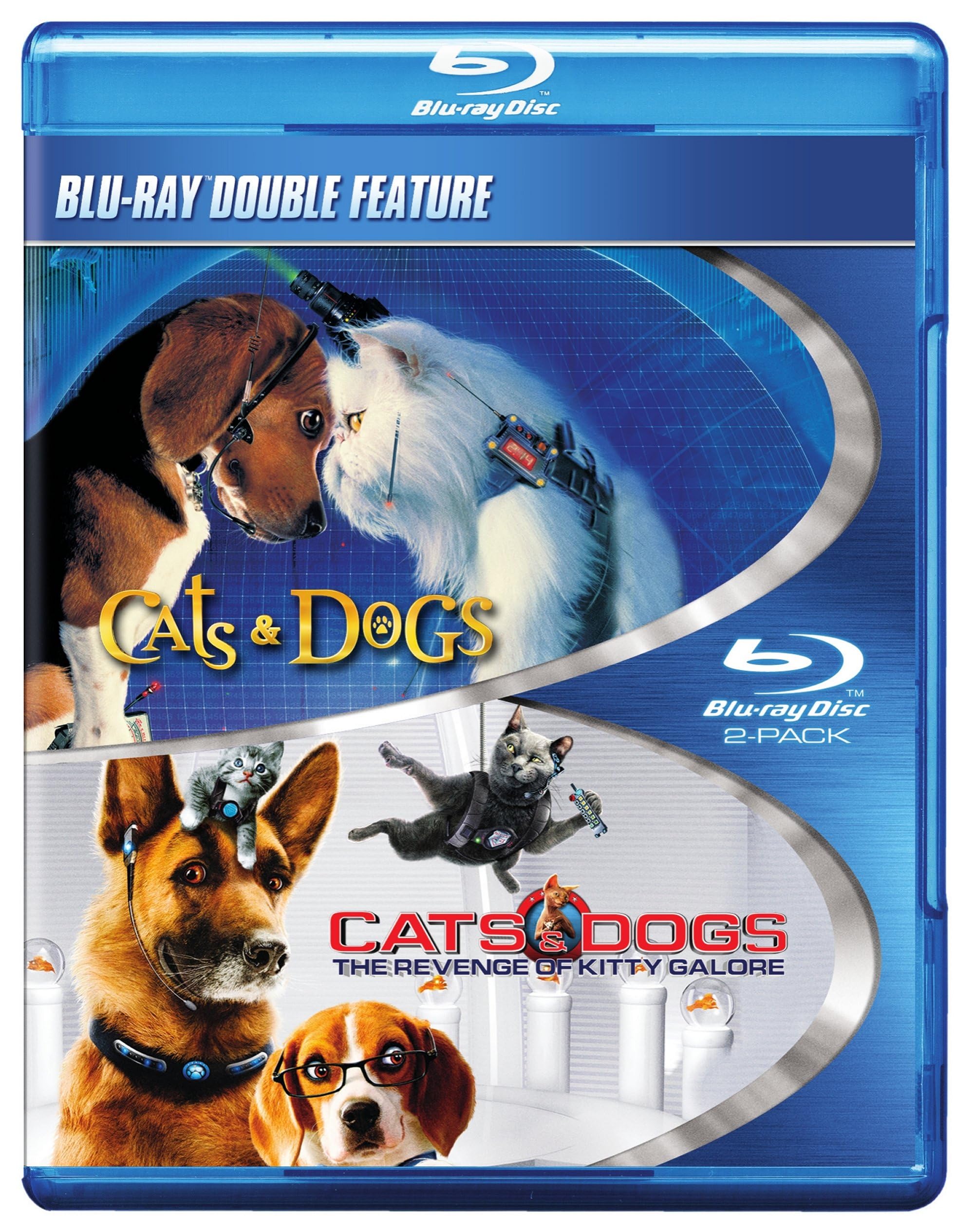 Cats & Dogs 1 & 2 (Blu-ray)