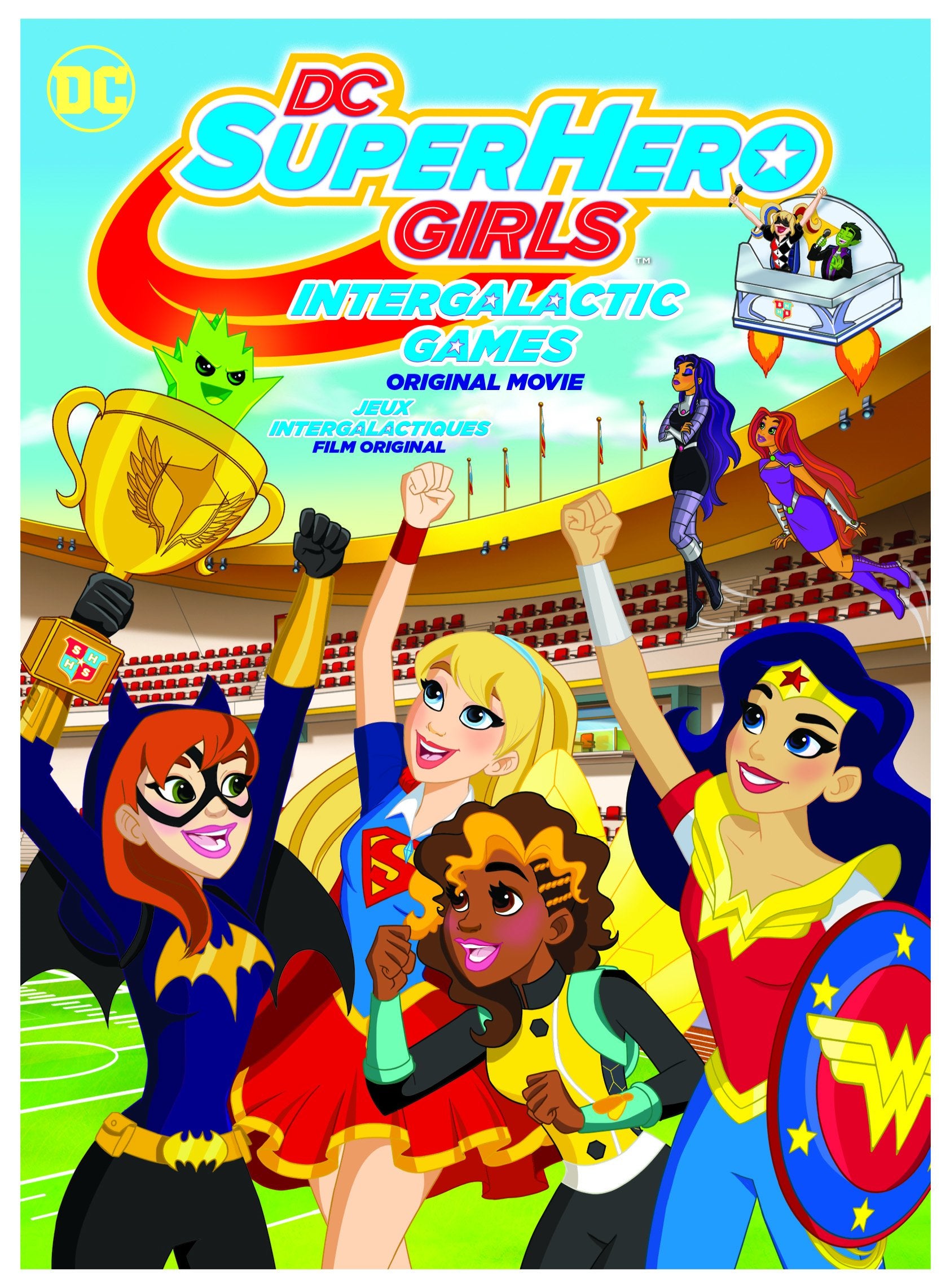 Super Hero Girls: Intergalactic Games (DVD)