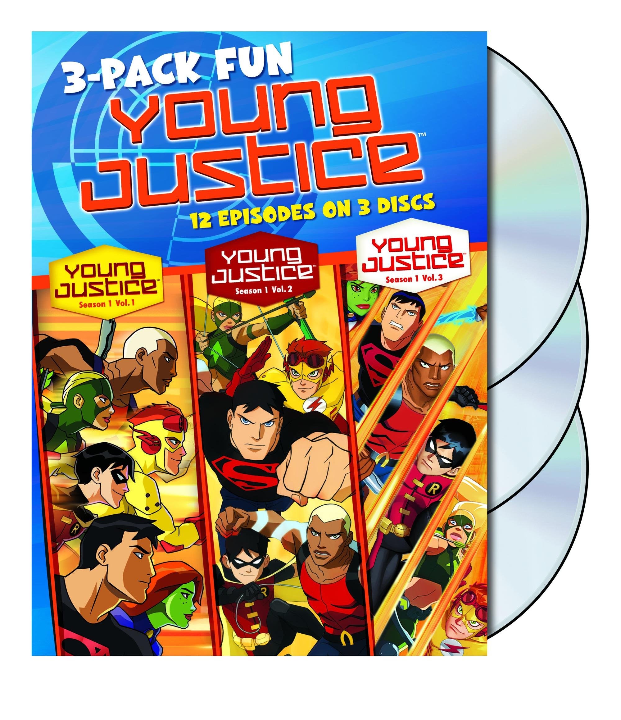 Young Justice: Season 1 V1-3 (DVD)