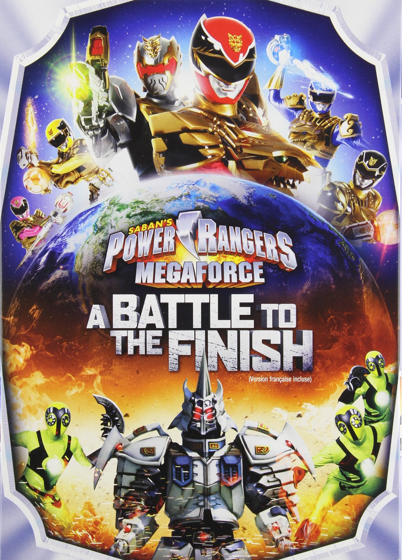 Power Rangers Megaforce: A Battle to the Finish (DVD)