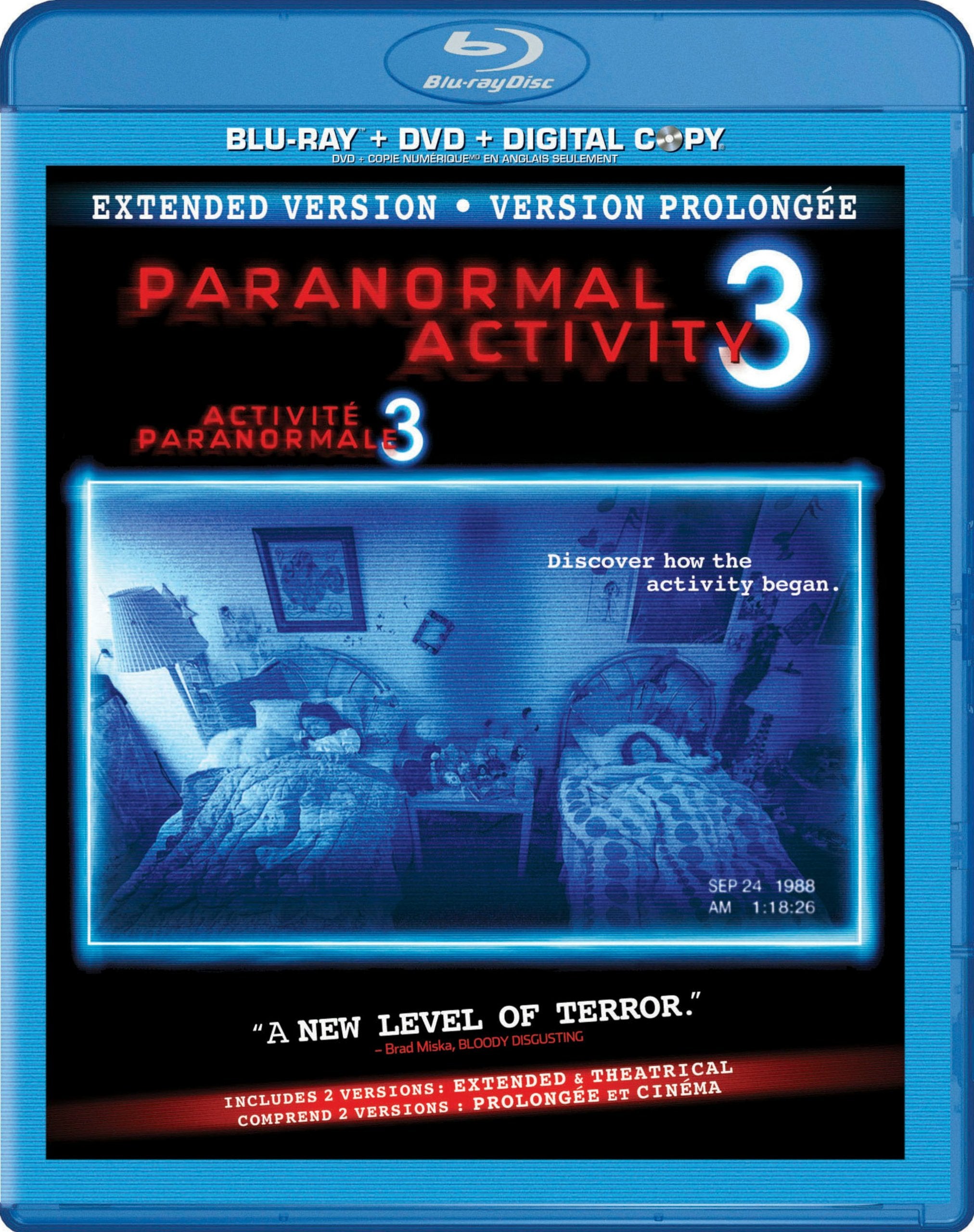 Paranormal Activity 3 (Blu-ray)