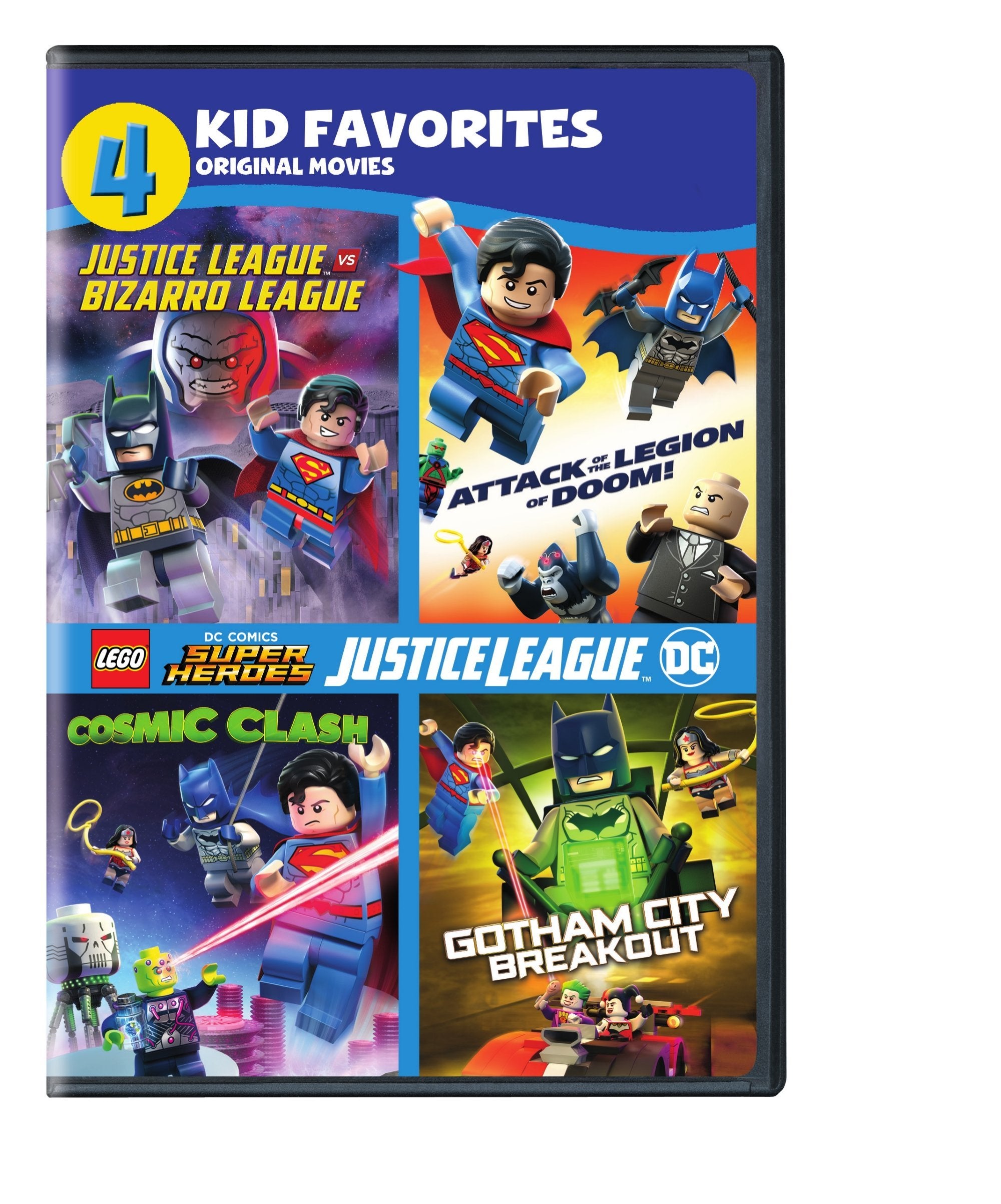 4 Kids Favorites: Lego DC Super Heroes (DVD)