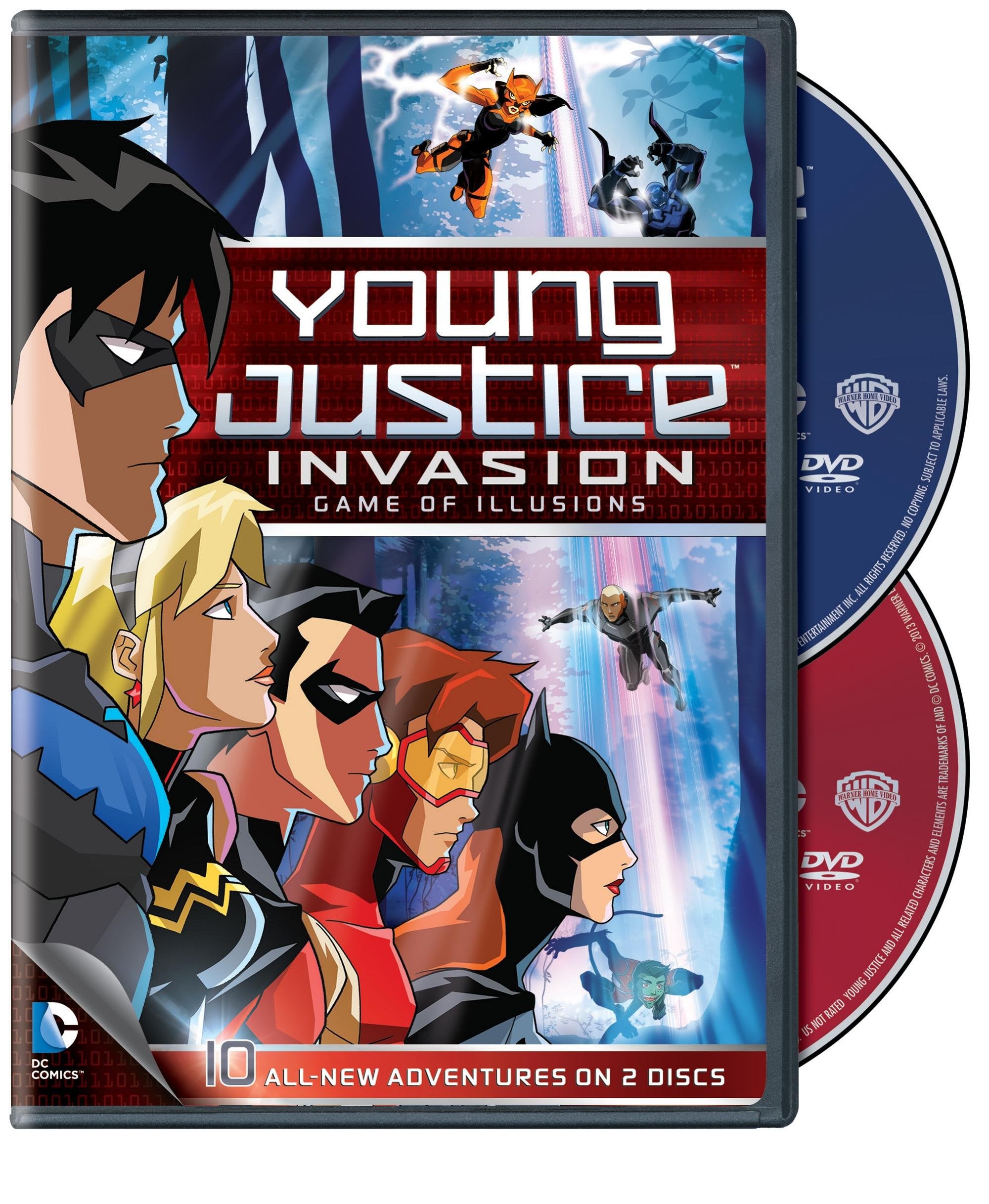 Young Justice Game of Illusions: Season 2 Part 2 (DVD)