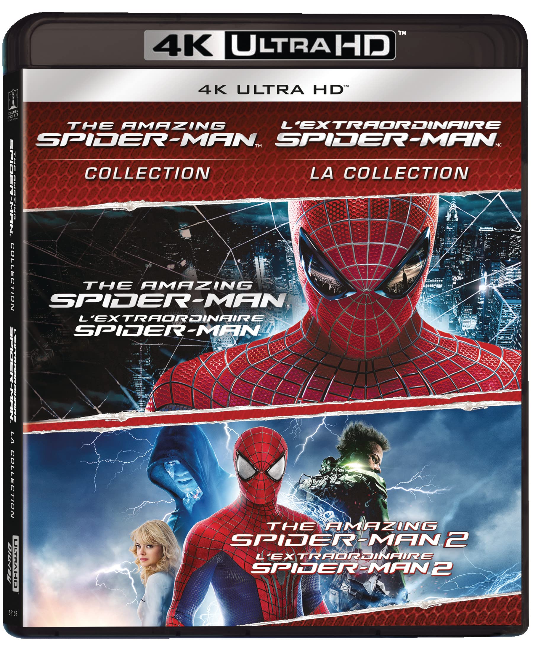 The Amazing Spider-Man 2/ Amazing Spider-Man (4K Ultra HD)