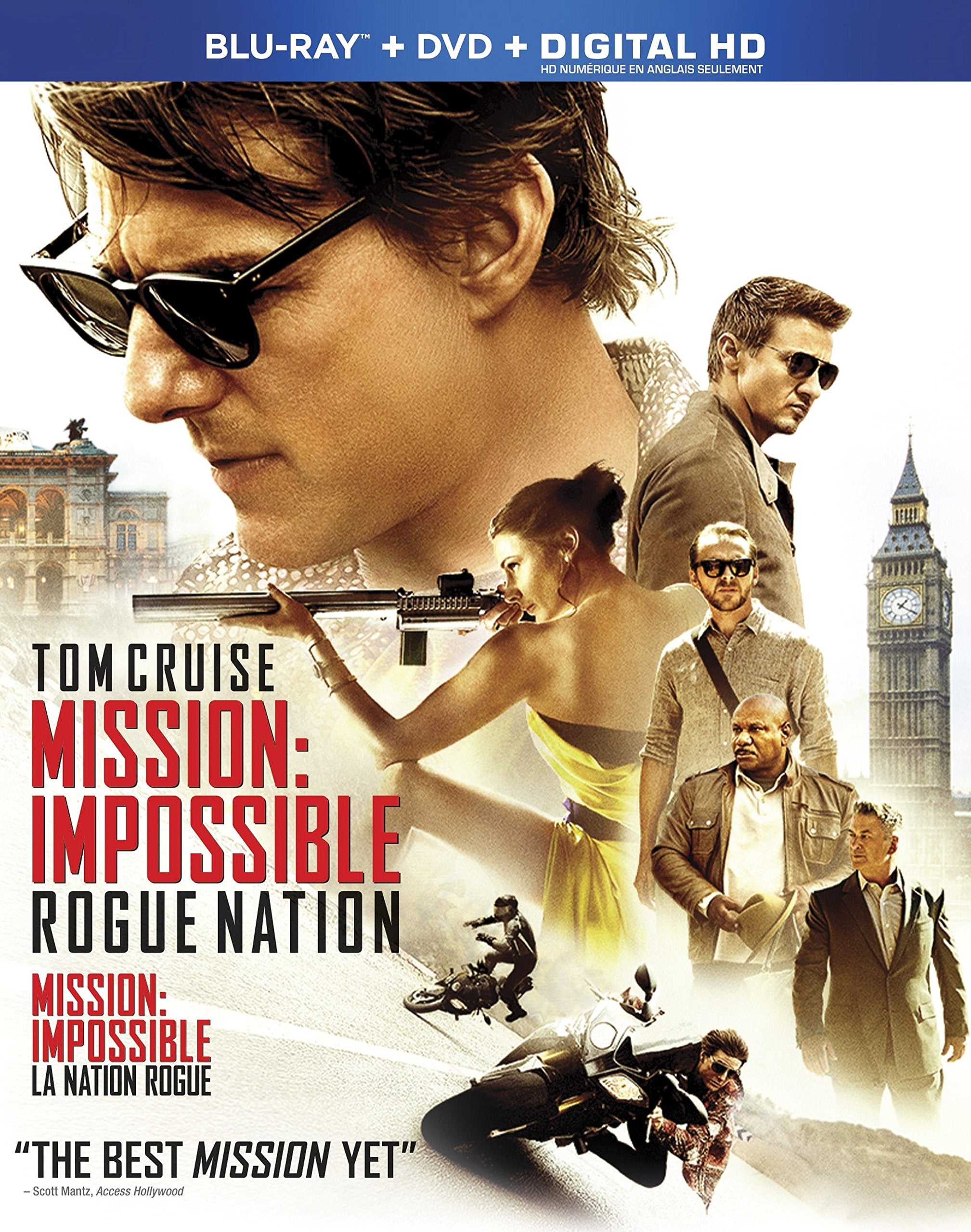 Mission: Impossible Rogue Nation (Blu-ray)