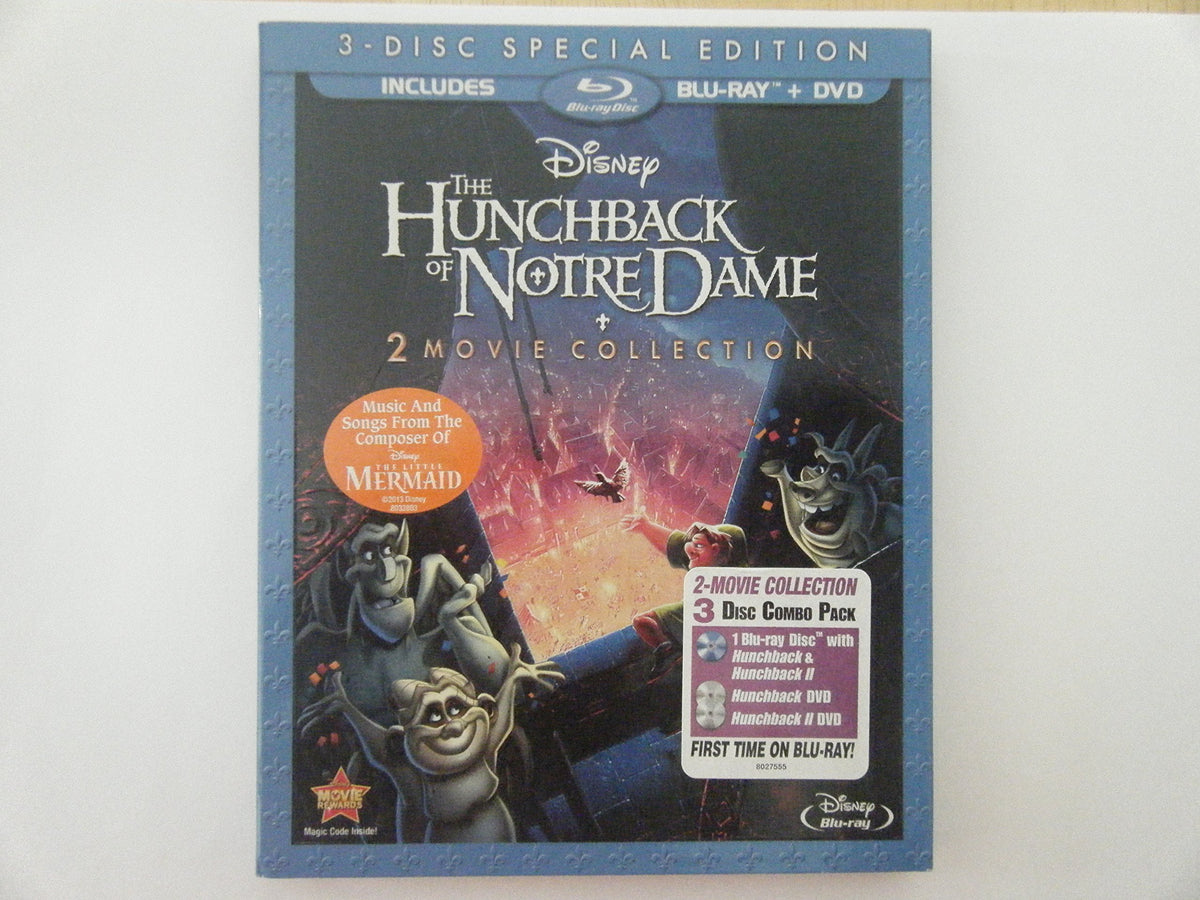Hunchback of Notre Dame, Huntch of Notre Dame 2-Movie Collection (Blu-ray)